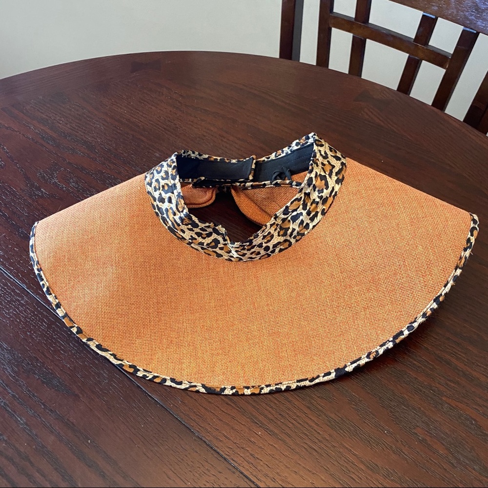Milani Leopard Print Band Sun Hat - Picture 3 of 9
